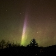 astronomy: pictures of aurora taken in Litchfield CT