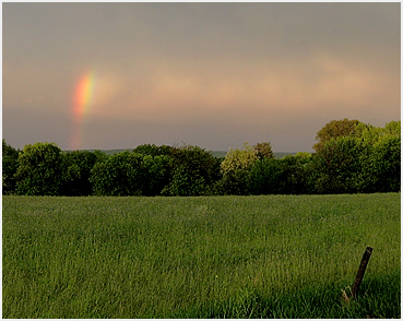 Rainbow in Litchfield.